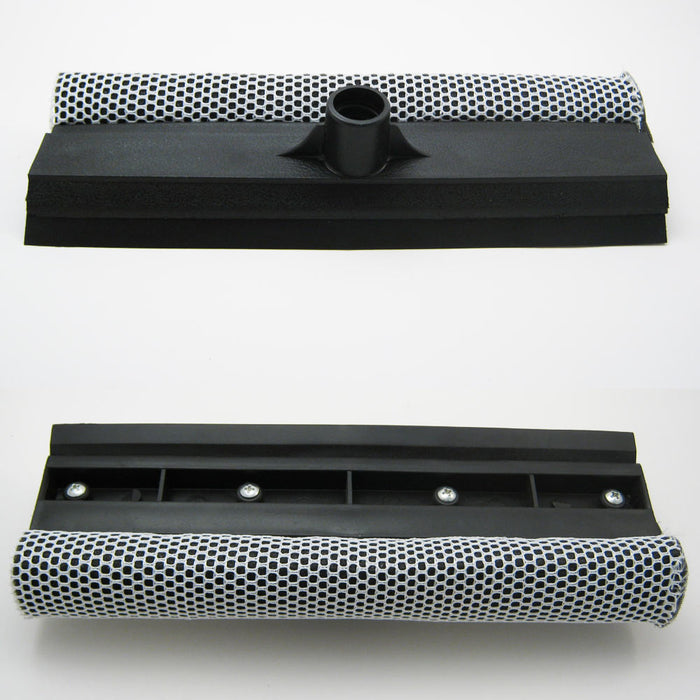 2 Telescopic Squeegee Window Cleaner Sponge Tool House Shower 48" Scrubber New