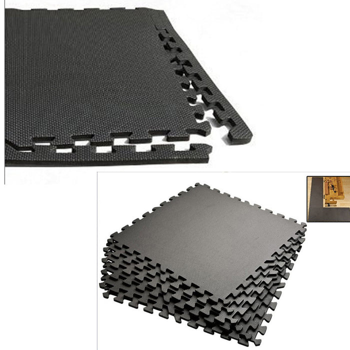 72 SQ FT INTERLOCKING EVA FOAM FLOOR PUZZLE WORK GYM MATS PUZZLE MAT LOT GREAT