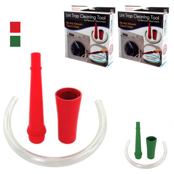 2 Lint Trap Cleaning Tool Attachments Dryer Vent Removal Deep Vacuum Universal