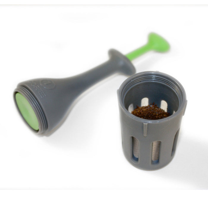 1 Coffee Press Single Serve 1 Cup Brew Maker French Pressed Grounds Filter Tool