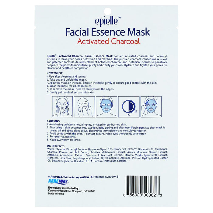 2 Blackhead Remover Pore Cleansing Strip Mask Face Nose Acne Charcoal  Facial