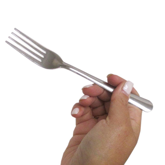 24 Heavy Duty Dinner Forks Stainless Steel Dishwasher Safe Windsor Flatware 7"