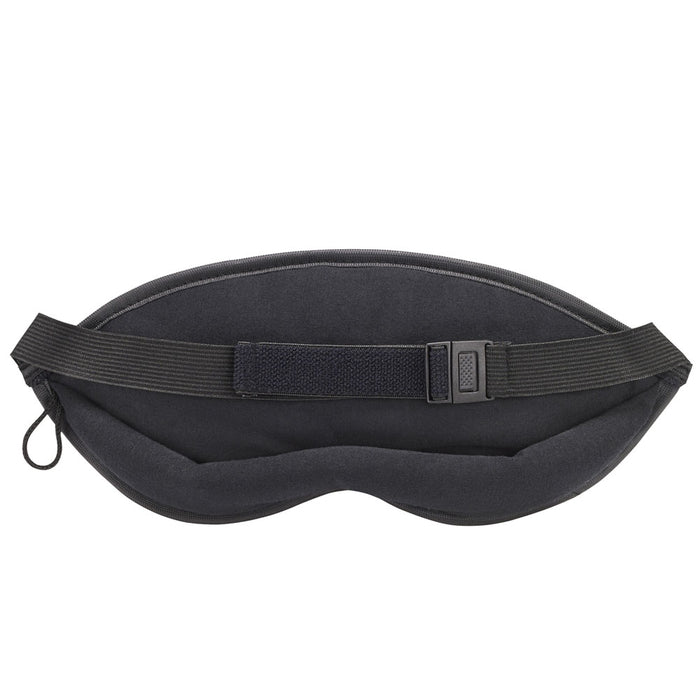 Lewis N Clark Eye Mask Sleep Travel Shade Blindfold Cover Rest Soft Care Grey