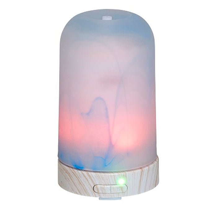 Ultrasonic Essential Oil Diffuser Aromatherapy Cool Mist Glass Humidifier Colors