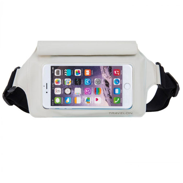 Travelon Waterproof Waist Pouch Dry Bag Iphone Camera Smart Phone Wallet Case !
