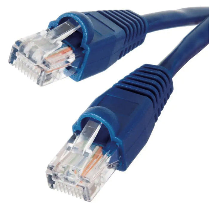 4 Pc 15 FT CAT5e 24 AWG RJ45 Ethernet LAN Network Patch Cable Solid UTP Snagless