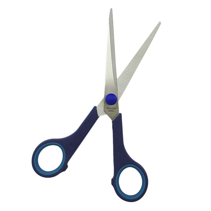 5 Piece Scissors Set Stainless Steel Comfort Grip Sewing Dress Hobby Crafts Tool