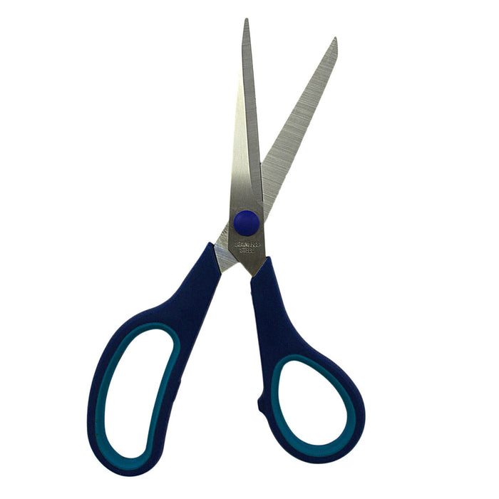5 Piece Scissors Set Stainless Steel Comfort Grip Sewing Dress Hobby Crafts Tool
