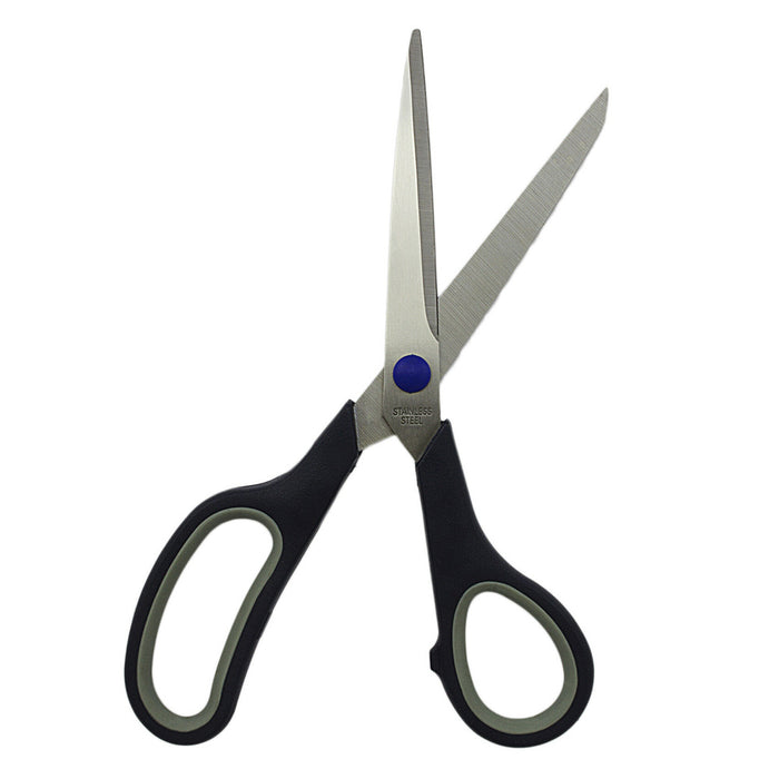 5 Piece Scissors Set Stainless Steel Comfort Grip Sewing Dress Hobby Tool Crafts
