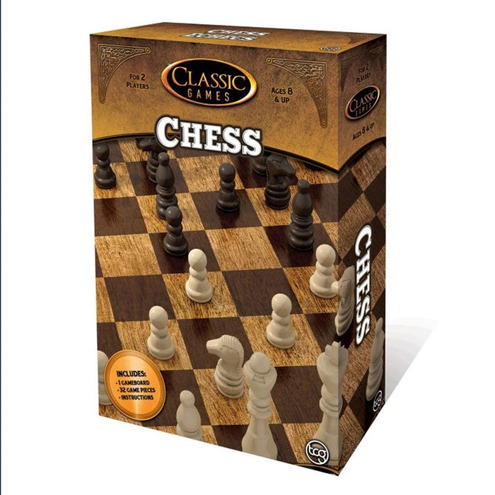 Classic Chess Board Game Set Traditional Modern Collector Home Family Night Fun