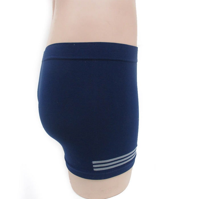 12 Mens Seamless Boxers Briefs Underwear Athletic Underpants Knocker MS007 New !