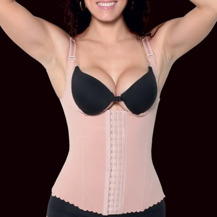 Women Body Shaper Faja Shapewear Waist Train Cincher Underbust Corset Vest Med