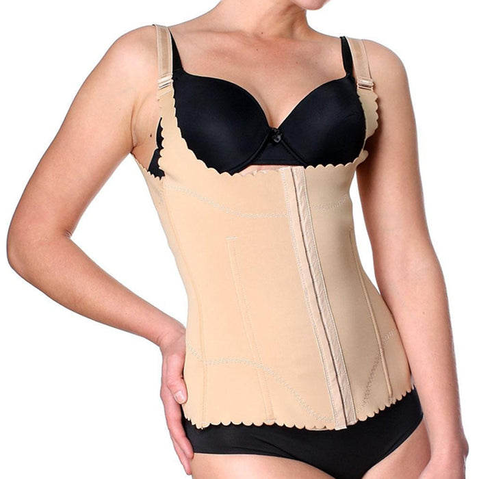 Women Body Shaper Faja Shapewear Waist Train Cincher Underbust Corset Vest Med