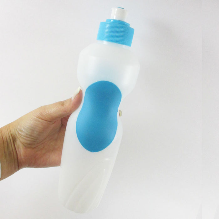 6Pc Sports Water Bottle Drinking Gym Container Bike Cycling Run Zip Stream 22Oz