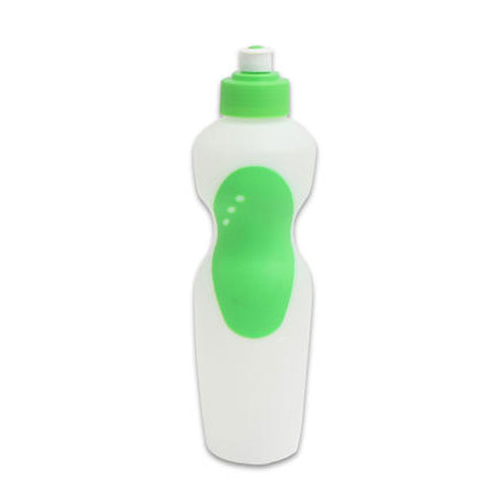 6Pc Sports Water Bottle Drinking Gym Container Bike Cycling Run Zip Stream 22Oz