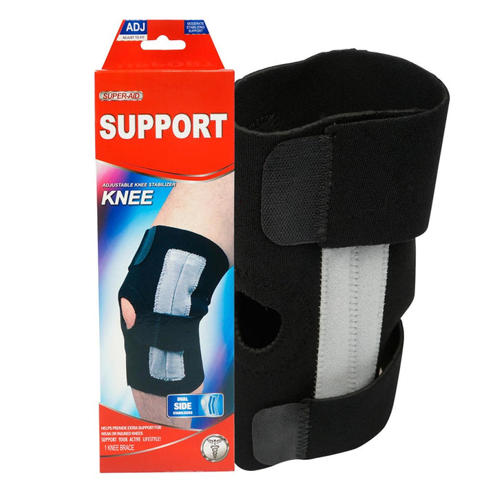 1 PC Sport Knee Support Brace Compression Sleeve Patella Pad Pain Relief Injury