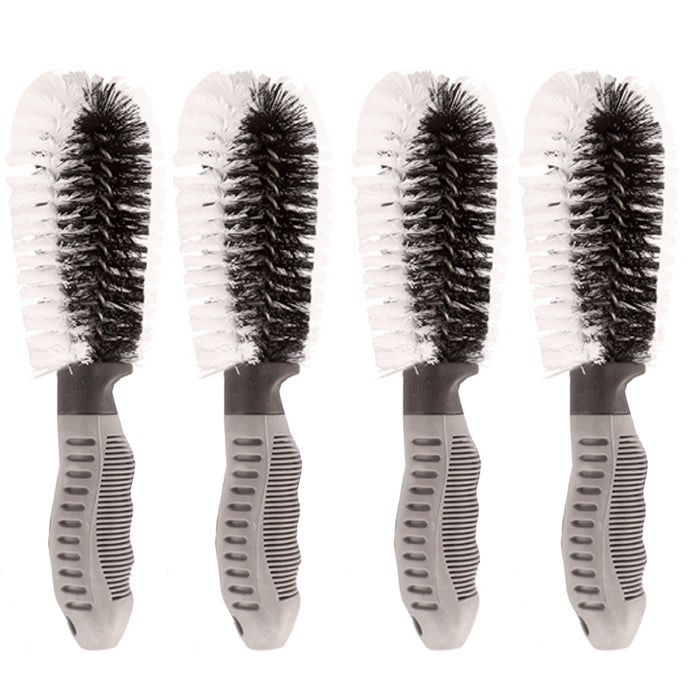 4 Pack Rims Tire Brush Car Wheel Rim Scrub Washing Cleaner Vehicle Cleaning Tool