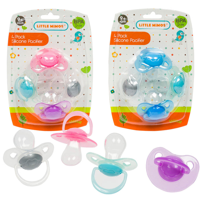 8pc Baby Pacifier Orthodontic Silicone Binky Infant Child BPA Free Sooth Nipple