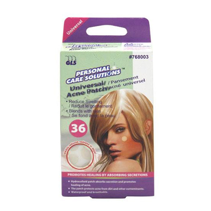 72 Pc Acne Patch Pimple Cover Spot Sticker Clear Skin Care Assorted Round Sizes