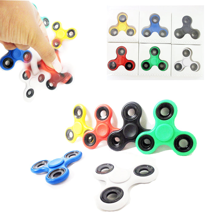 3 Gyro Fidget Spinner Stress Relief Hand Focus Desk Toy Fun ADHD Autism Finger