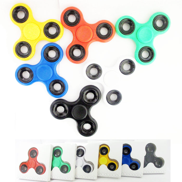 3 Gyro Fidget Spinner Stress Relief Hand Focus Desk Toy Fun ADHD Autism Finger