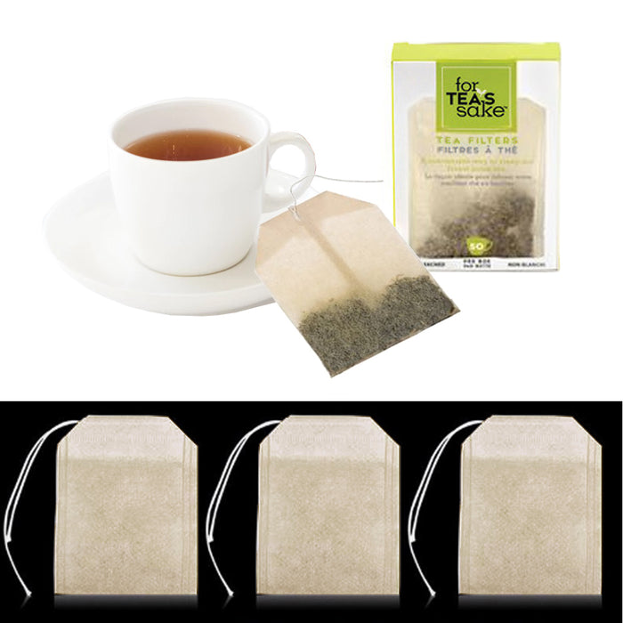 100 Pcs Disposable Tea Bags Teabag Filter Empty Teabag Herb Loose Leaf Sachet