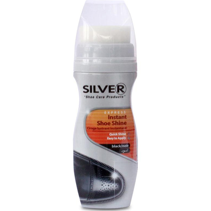 4 Pc Black Instant Boot Shoe Polish Shine Liquid Leather Cream Wax 75ml 2.5oz