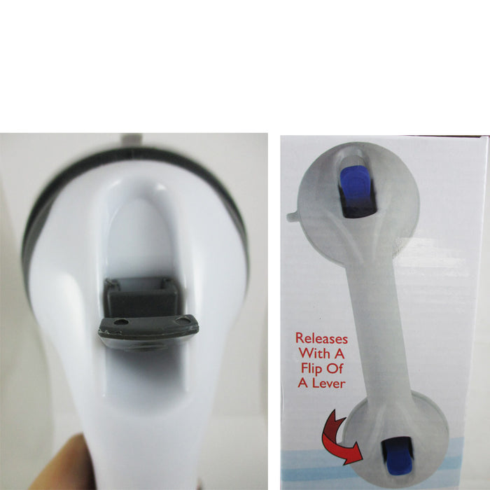Super Grip Suction Cup Bathroom Shower Tub Room Safety Grab Bar Handrail Handle