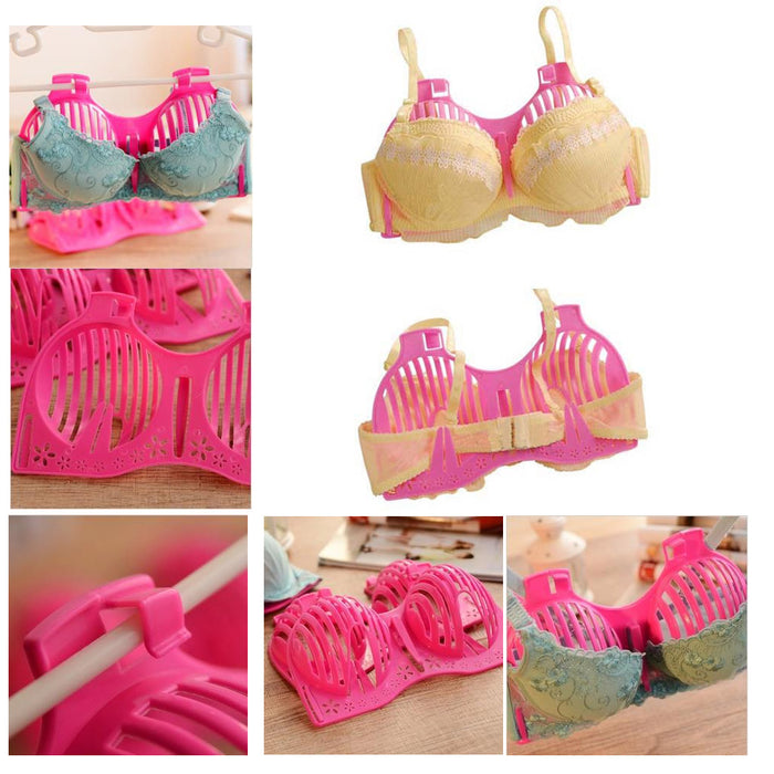 Smart Bra Hanger Form Drying Holder Protector Storage Shaper Shelving Display !