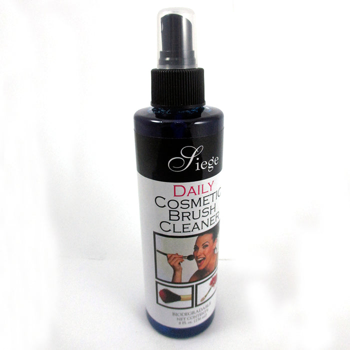 1 Siege Makeup Remover Brush Cleaner 8 Oz Spray Cleanser Eco Deep Make Up Dirt
