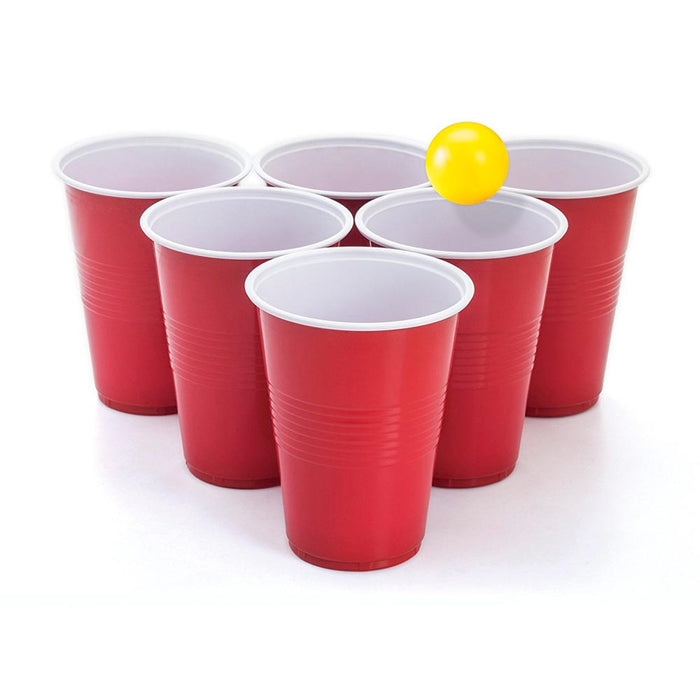 18PC Beer Pong Set Drinking Game Party Cups Balls Drinking Game Fun College Gift