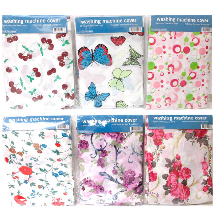 2 Waterproof Washing Machine Zippered Dust Cover Protection Durable Front Load