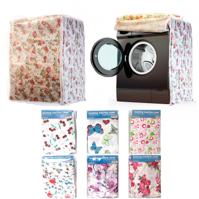 2 Waterproof Washing Machine Zippered Dust Cover Protection Durable Front Load