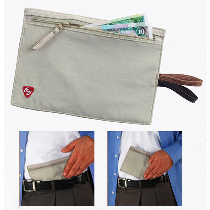 Lewis N Clark RFID Hidden Wallet Money Security Waist Bag Pouch Pocket Secret