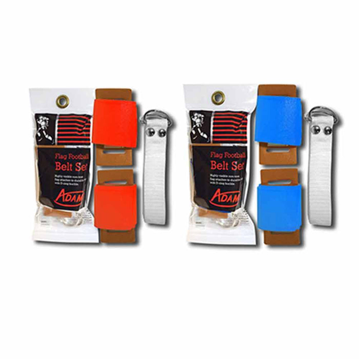 2 Pk Flag Football Belt Set Adjustable Kids Adult Fun Game Belt Foot Ball Kit !!