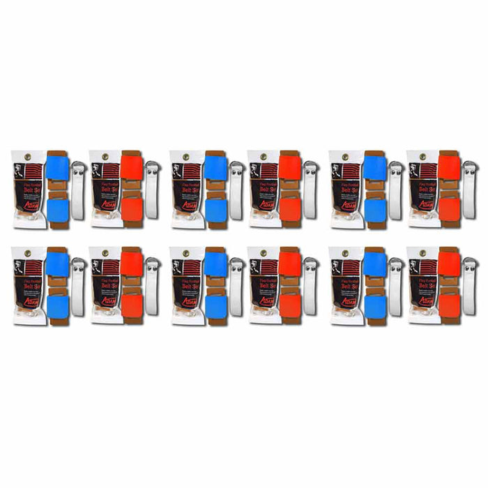 12 Flag Football Belt Set Adjustable Kids Adult Fun Game Belt Foot Ball Kit New