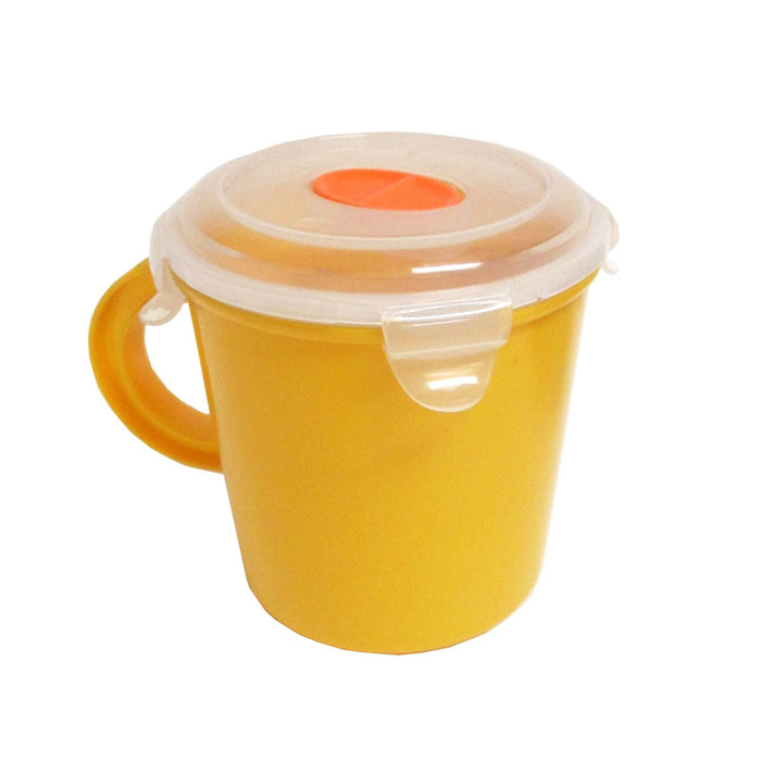 6 Pc Food Containers Bowl Soup Coffee Mugs Cup 23oz Microwave Safe Food BPA Free