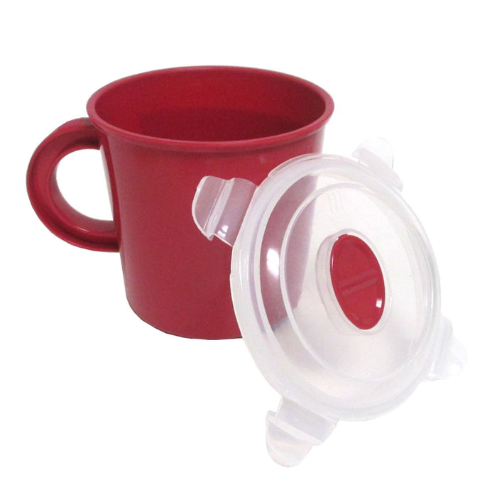 6 Pc Food Containers Bowl Soup Coffee Mugs Cup 23oz Microwave Safe Food BPA Free