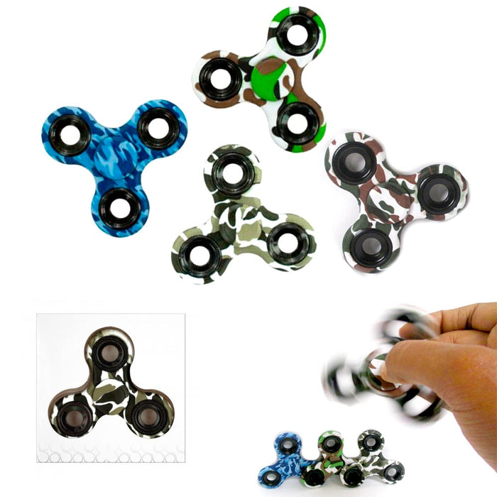 3 Gyro Tri Fidget Hand Spinner Focus Desk Toy EDC ADHD Autism Kids Adults Game