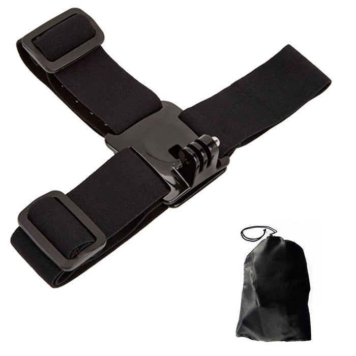 1 Pc Head Strap Mount Belt Elastic Headband For GoPro GO PRO HD Hero Camera Bag