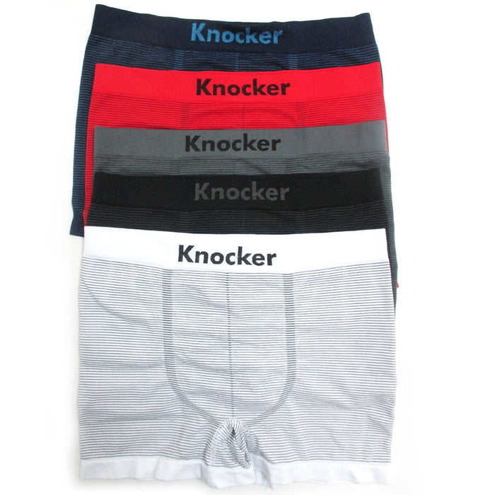 12 Pk Mens Seamless Boxers Briefs Underwear Athletic Underpant Knocker One Size
