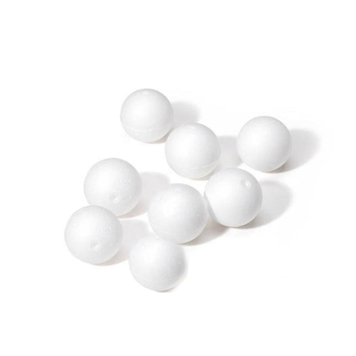 36 Foam Balls 2" School Christmas Arts Crafts Modeling Smooth Polystyrene