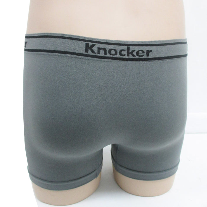 12 Mens Seamless Athletic Compression Boxer Briefs Microfiber Underwear Knocker