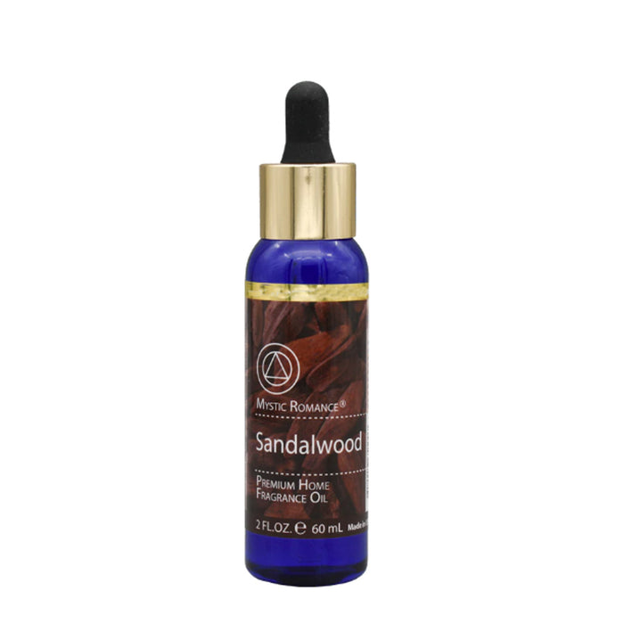 2Pc Sandalwood Fragrance Oil 233ml Refill Dropper 60ml Diffuser Sleep Home Aroma