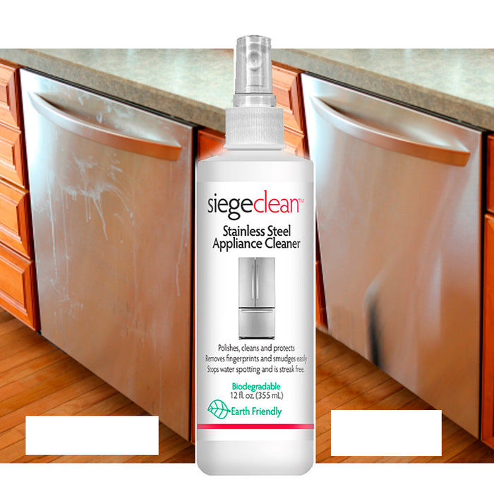 3 Stainless Steel Cleaner Polish Appliance Spray Sink Chrome Cleaner Shine 12 Oz