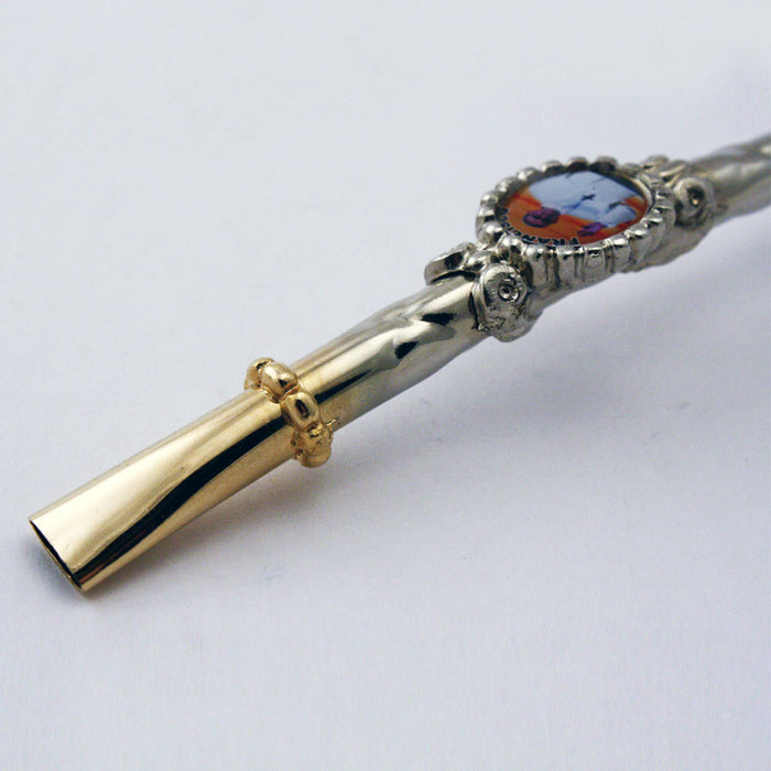 Pope Francis Stainless Steel Filtered Straw Bombilla Yerba Mate Tea Gourd Drink