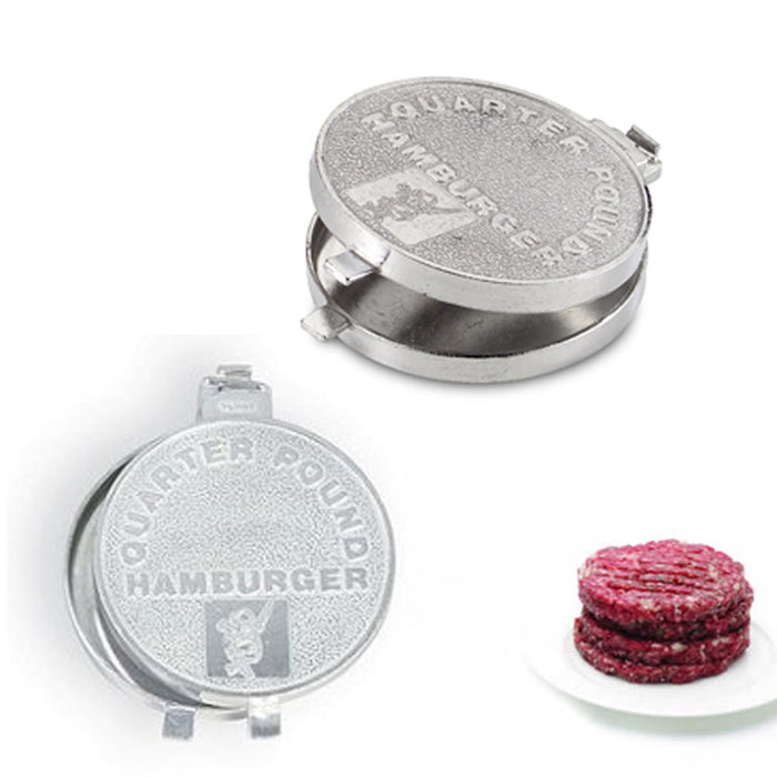 Hamburger Patty Mold Burger Maker Press Quarter Pound Uniform Round Patties Mold
