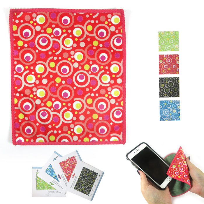 Microfiber Cleaning Cloth Eyeglass Electronic No Scratch Camera Lens  LCD Screen
