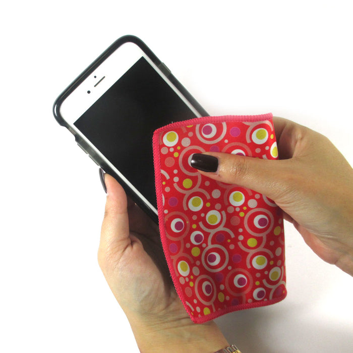 2 Microfiber Cleaning Cloths Lens Glasses TV Screen Camera Cellphone LCD Glass