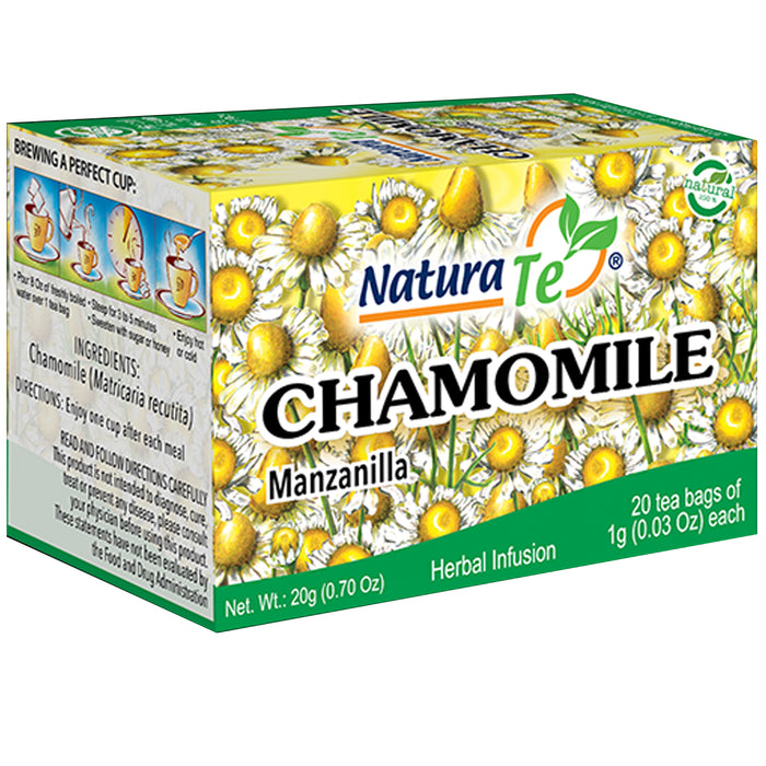80 Ct Chamomile Herbal Tea Bags Medicinal Herbs Relax Caffeine-Free 100% Natural